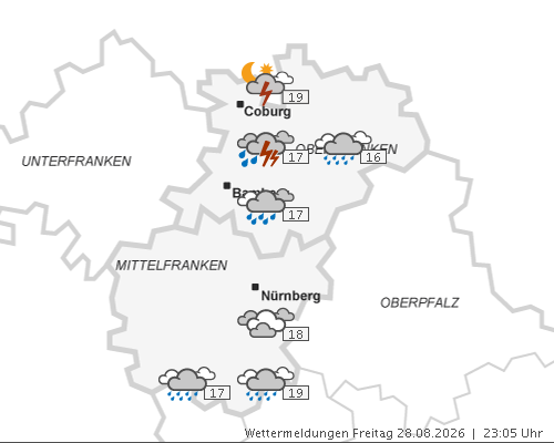 Wetterkarte &copy; BR
