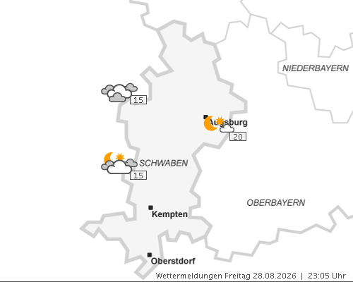 Wetterkarte &copy; BR