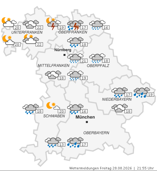 Wetterkarte &copy; BR